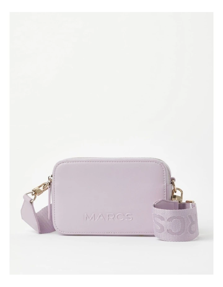 Budapest Camera Crossbody Bag In Lavender