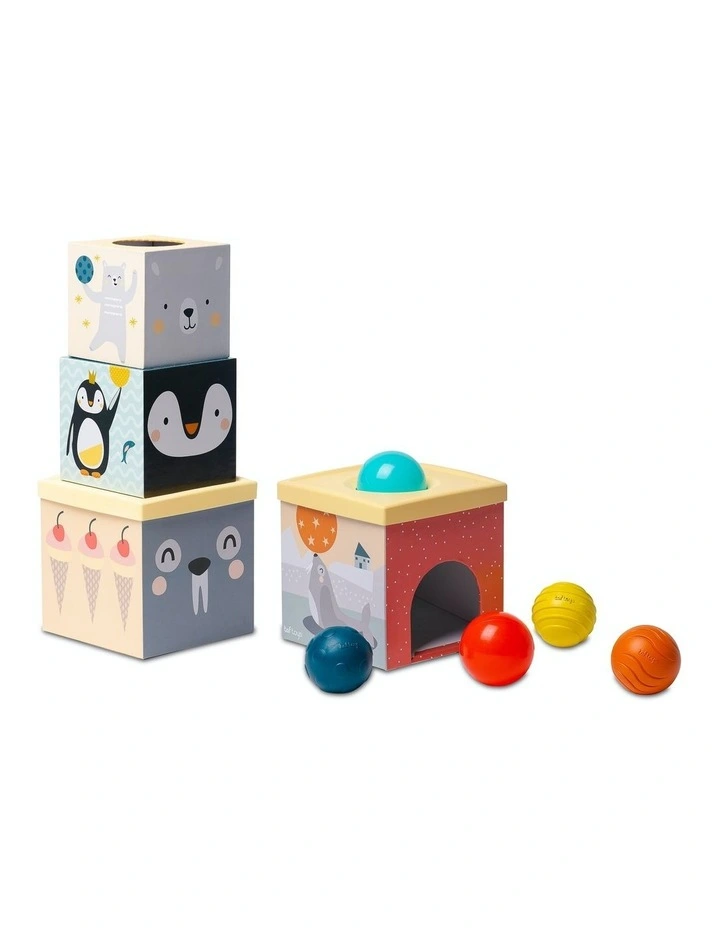 North Pole Ball Drop Stacker