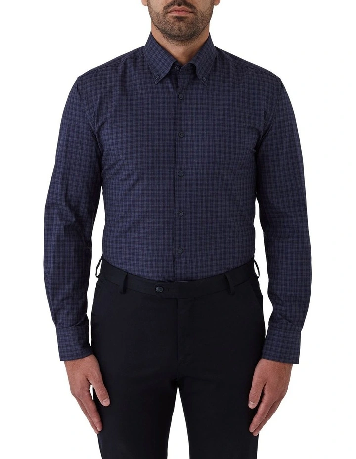 Merricks Modern Fit Shirt in Navy