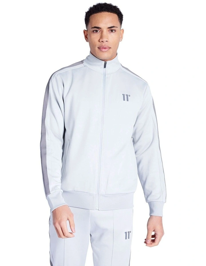 Track Jacket in Titanium Grey /Shadow Grey