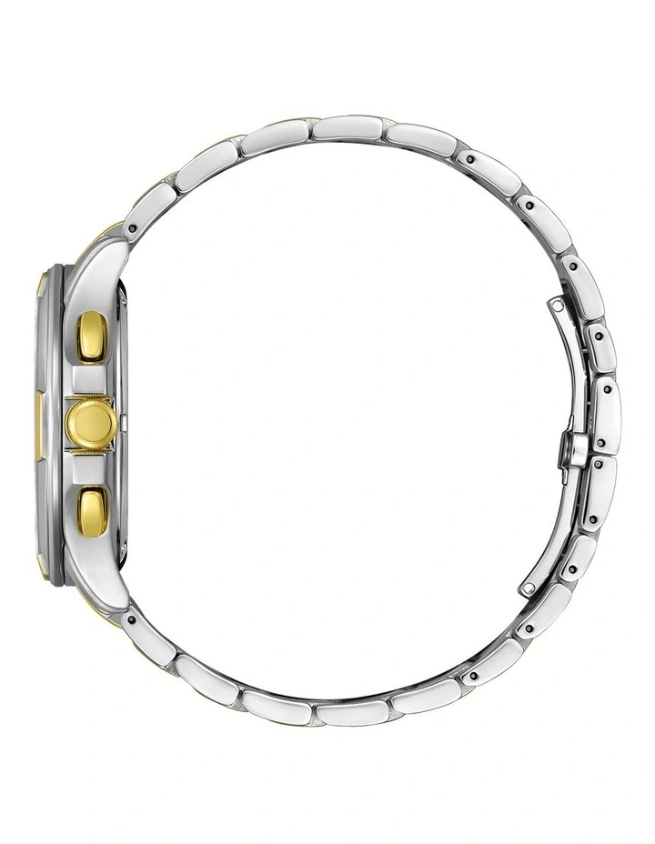 Dress Stainless Steel Watch in Two Tone