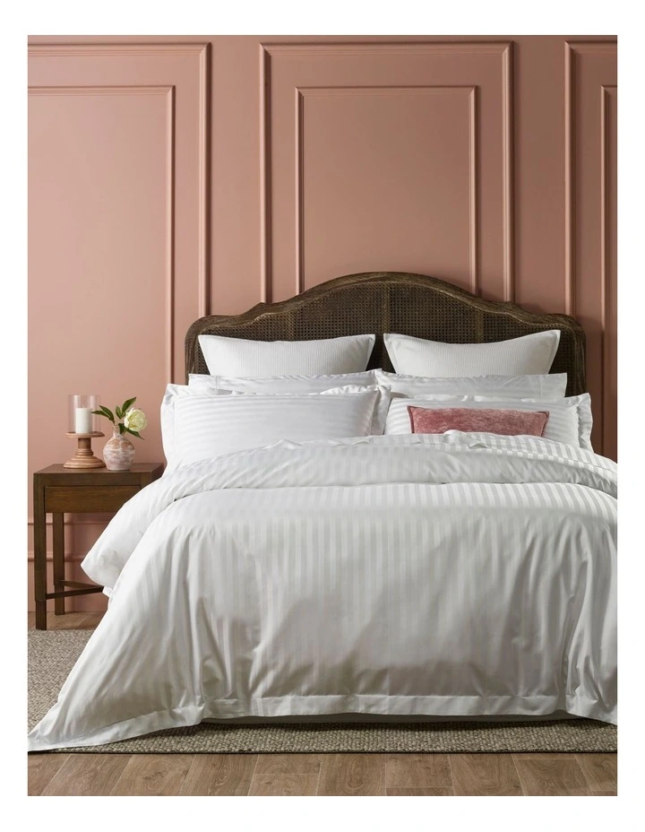 Margot 500TC Bamboo Blend Quilt Cover Set in White