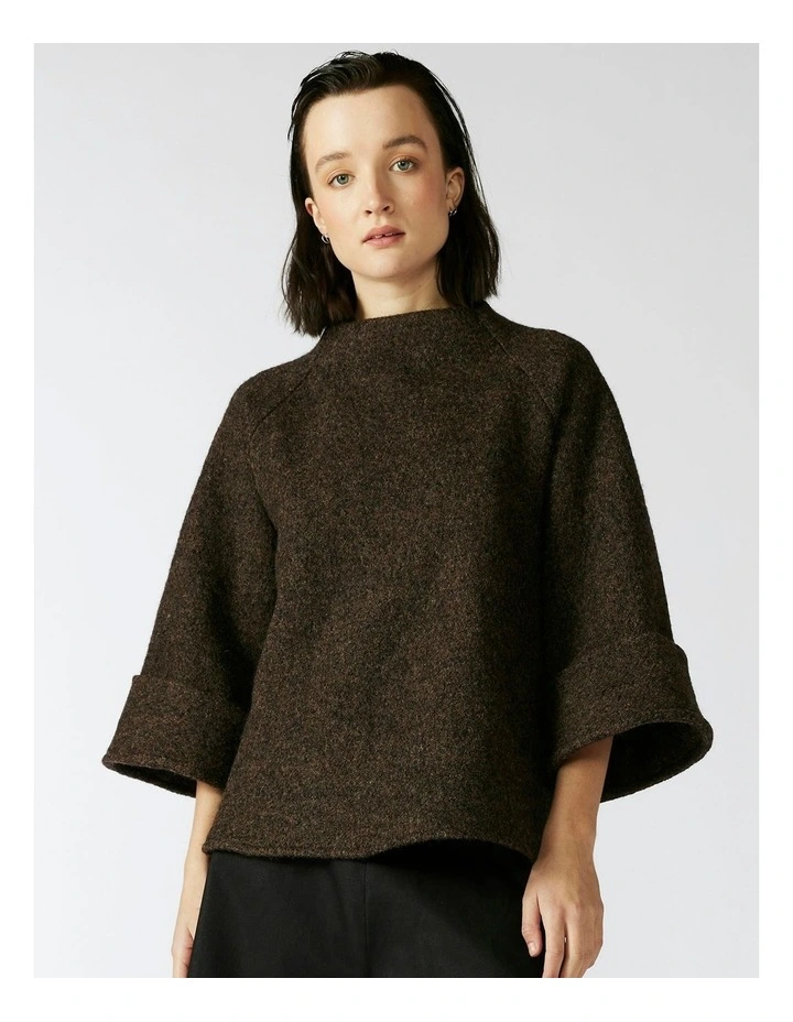 Umber Jumper in Brown