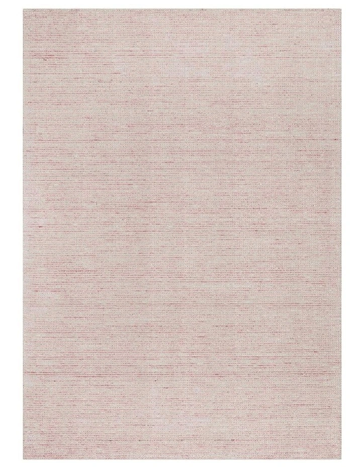 Allure Cotton Rayon Rug in Rose