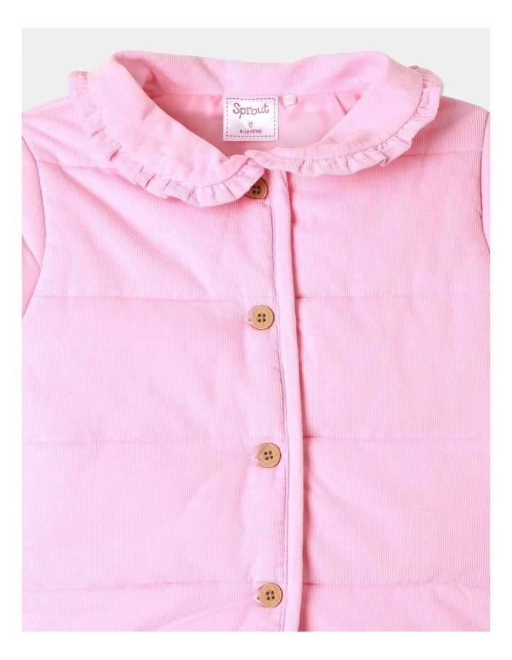 Baby Cord Jacket in Pink