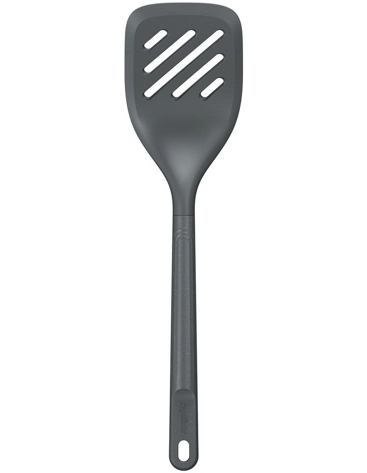 Eco Handles Slotted Turner in Black