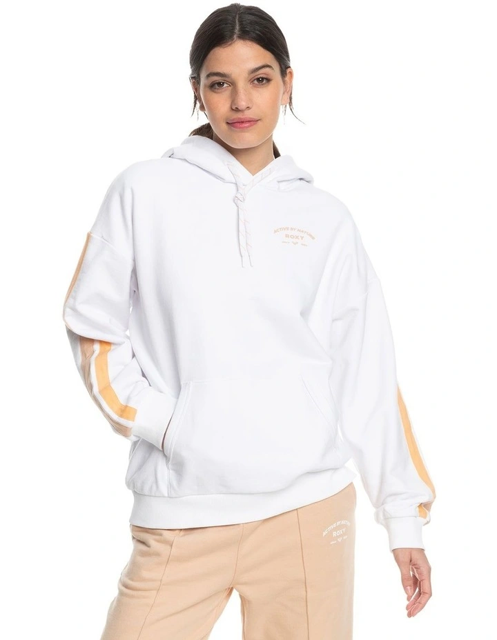 Essential Energy Pullover Hoodie in Bright White