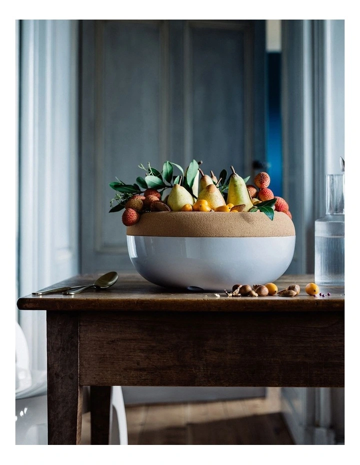 Conservation Storage Bowl Large in Burgundy