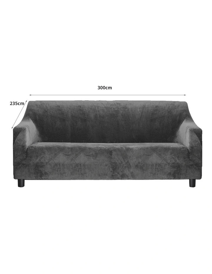 Marlow 4-Seater Comfortable Sofa Cover in Grey