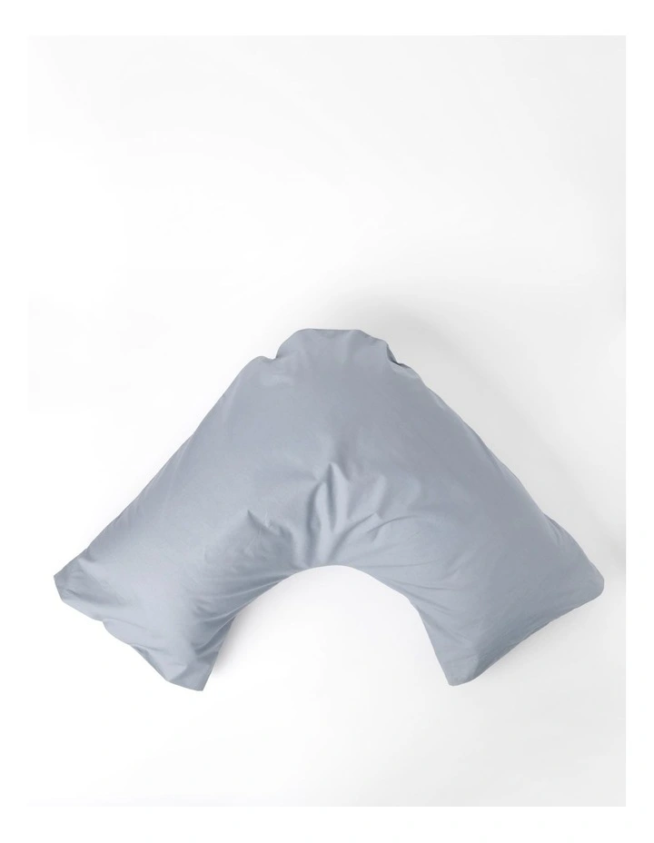 300TC Australian Superfine Cotton U-Shaped Pillowcase in Blue