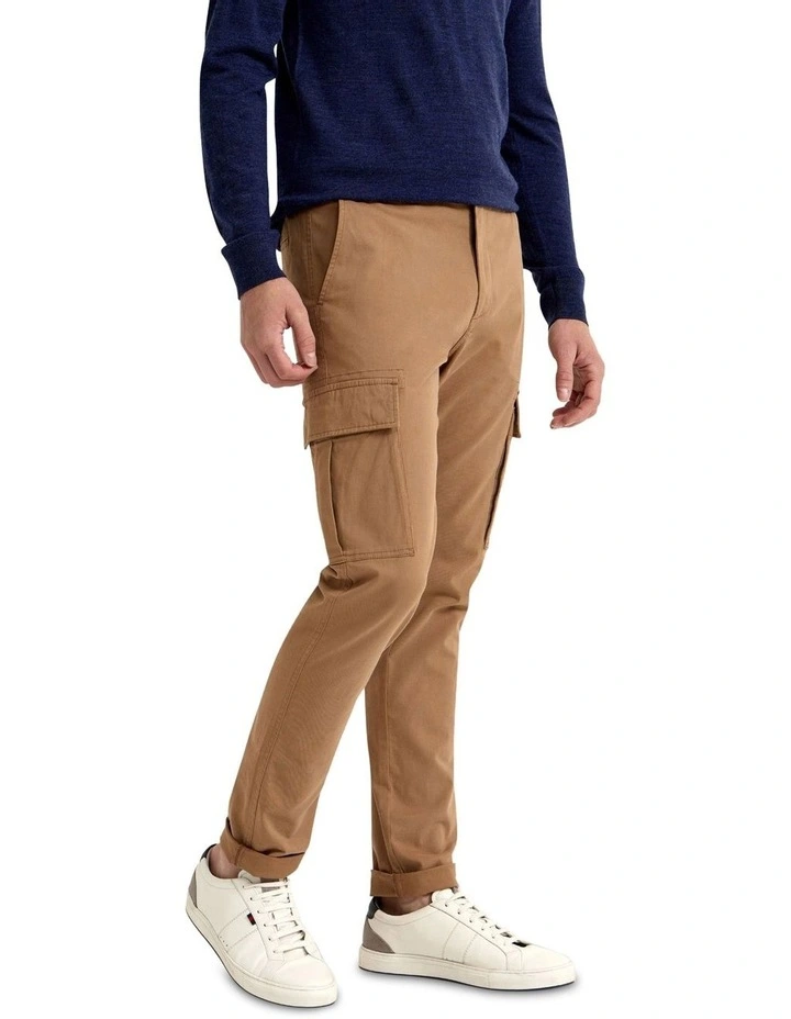 Carl Cargo Pants in Caramel