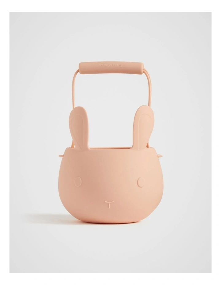 Silicone Bunny Basket in Blush