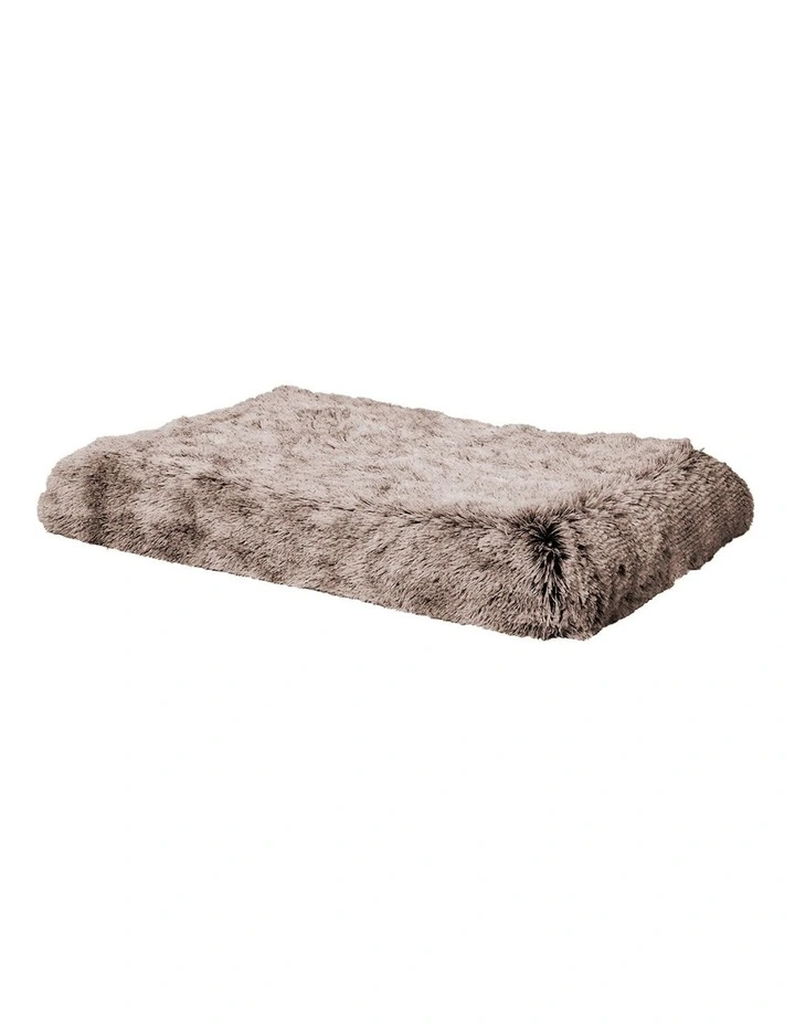 Washable Memory Foam Pet Calming Bed S in Brown