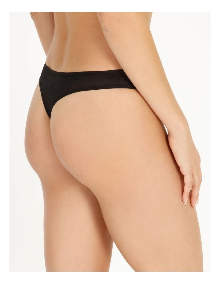 Modal G-String in Black