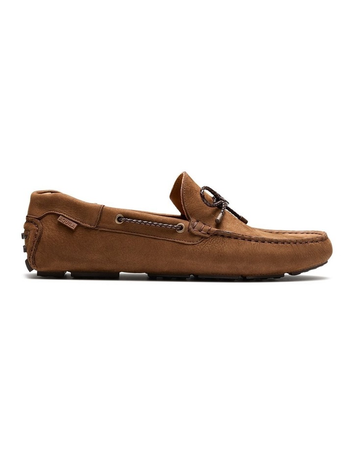California Nubuck Driving Shoes in Chocolate