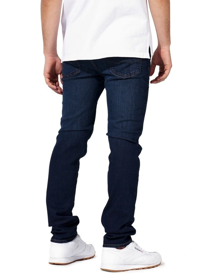Airflex Slim Straight Jean in Blue