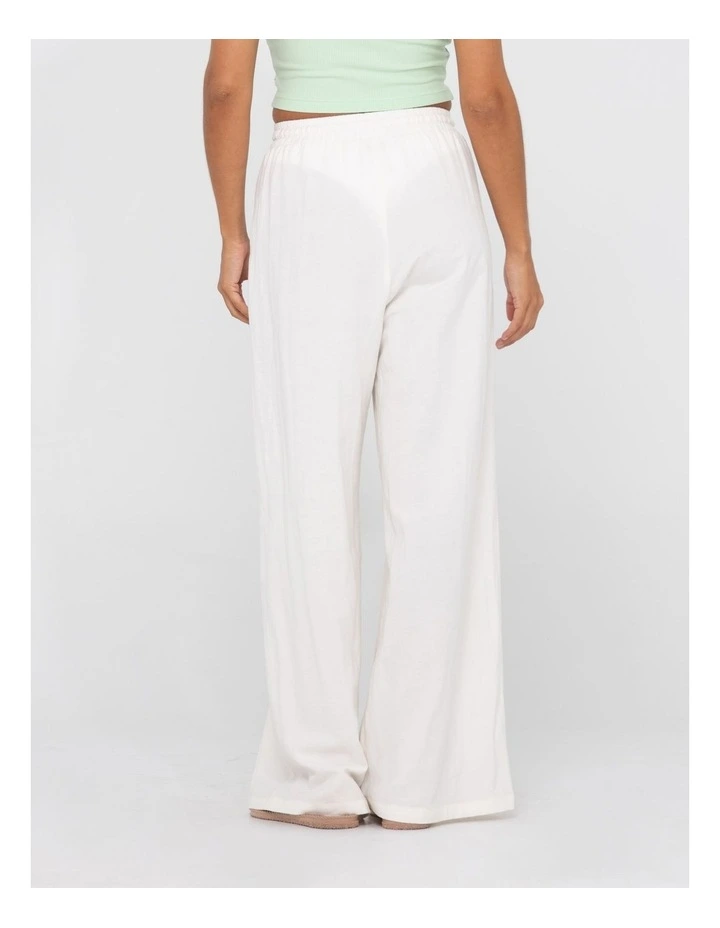 Alannah Lounge Pant in White