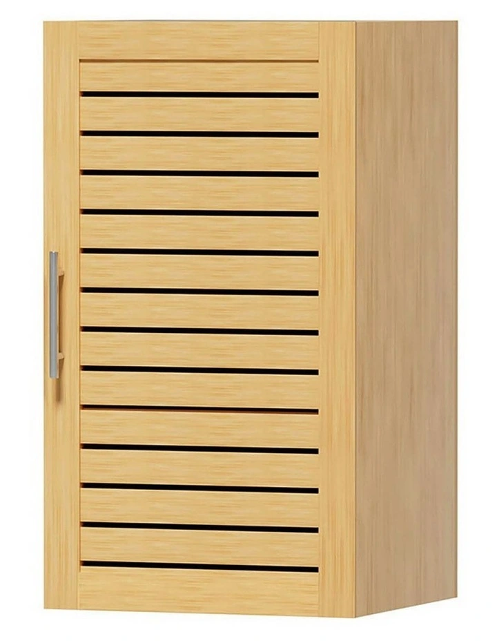 2 Tier Shelf Bathroom Storage Cabinet 70cm in Oak