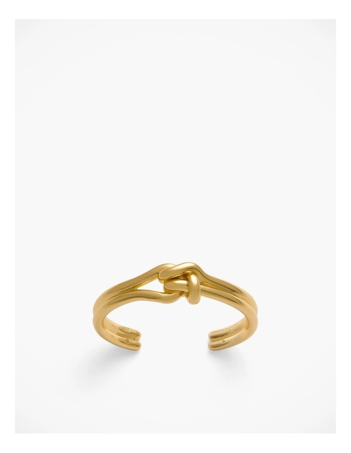 Knot Cuff in Gold