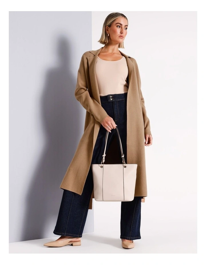 Ajay Tote Bag in Stone