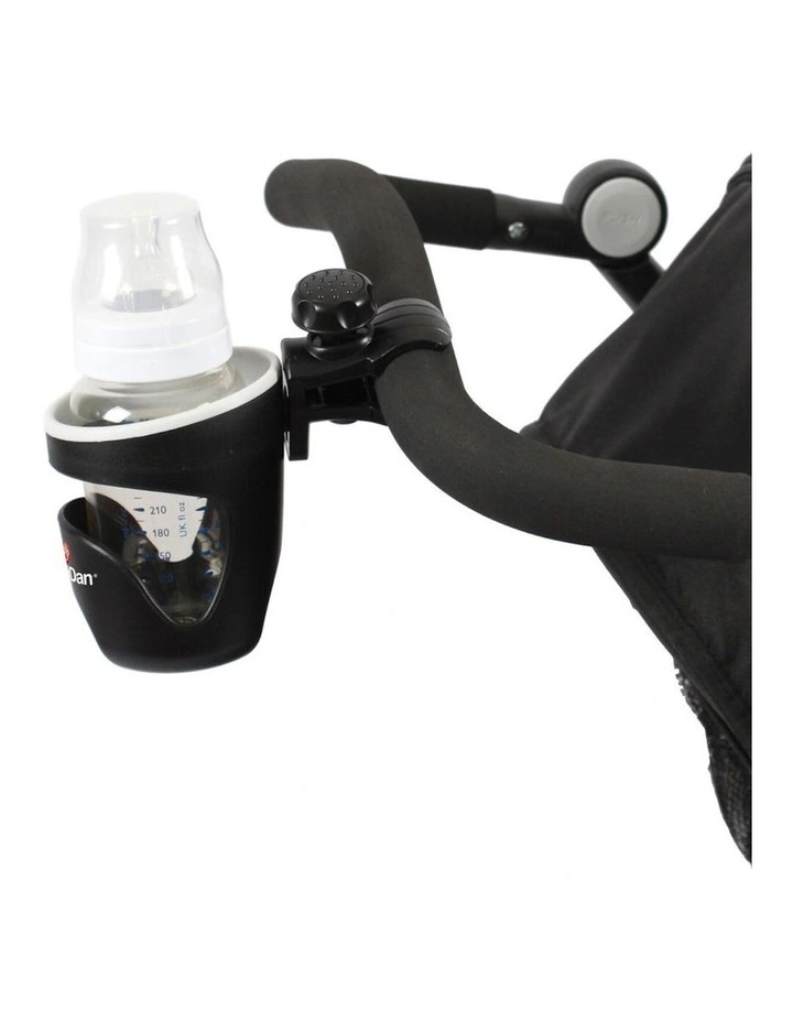 Premium Cup Holder For Infant/Toddler Stroller in Black