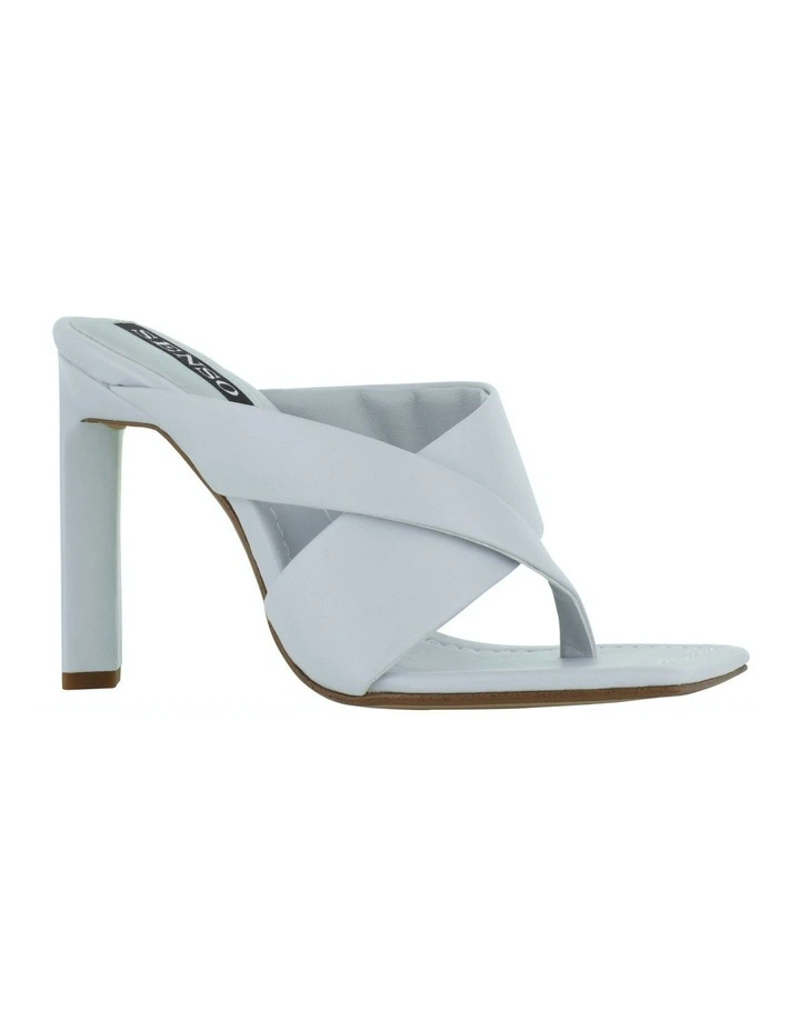 Sofie I Heeled Mules in Blue