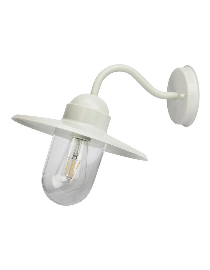 Alley Outdoor Wall Light Sandy White