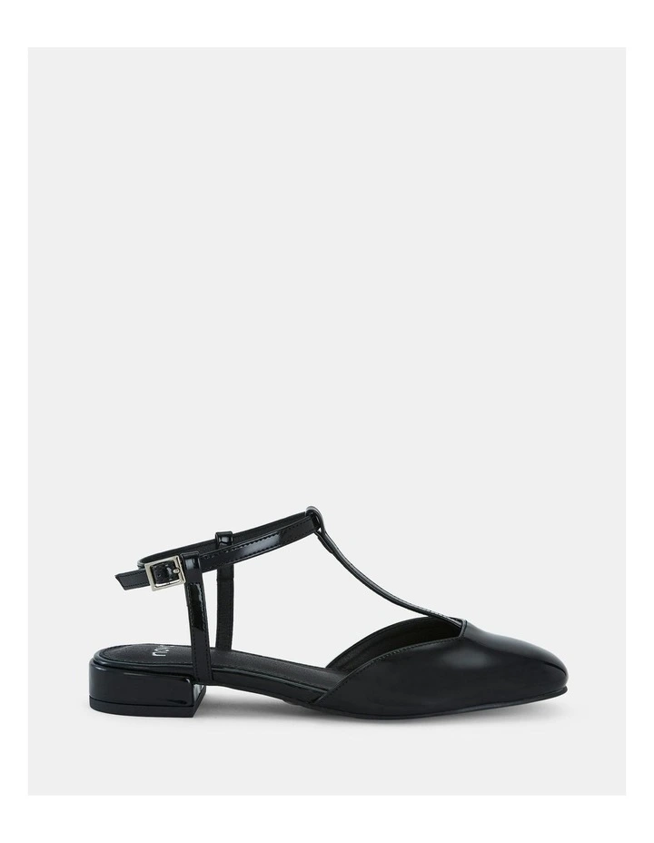 Caserta Ballet Flats in Black Patent