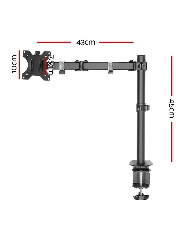 Monitor Arm Stand Display In Black