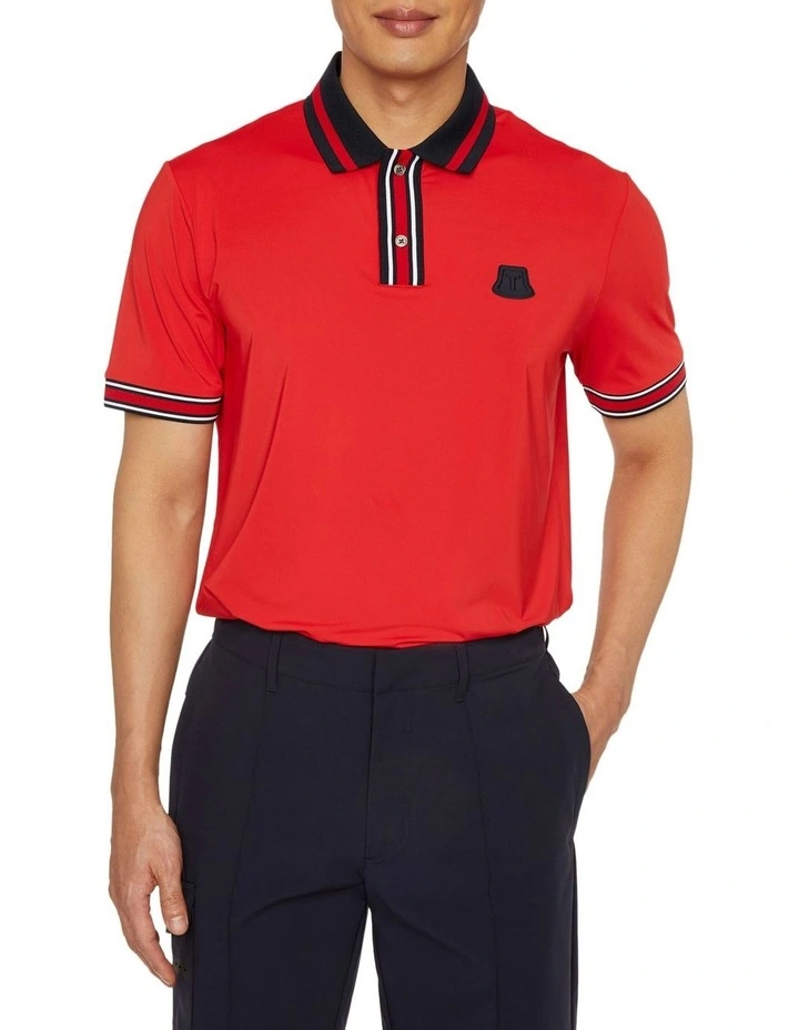 Match Polo in Red