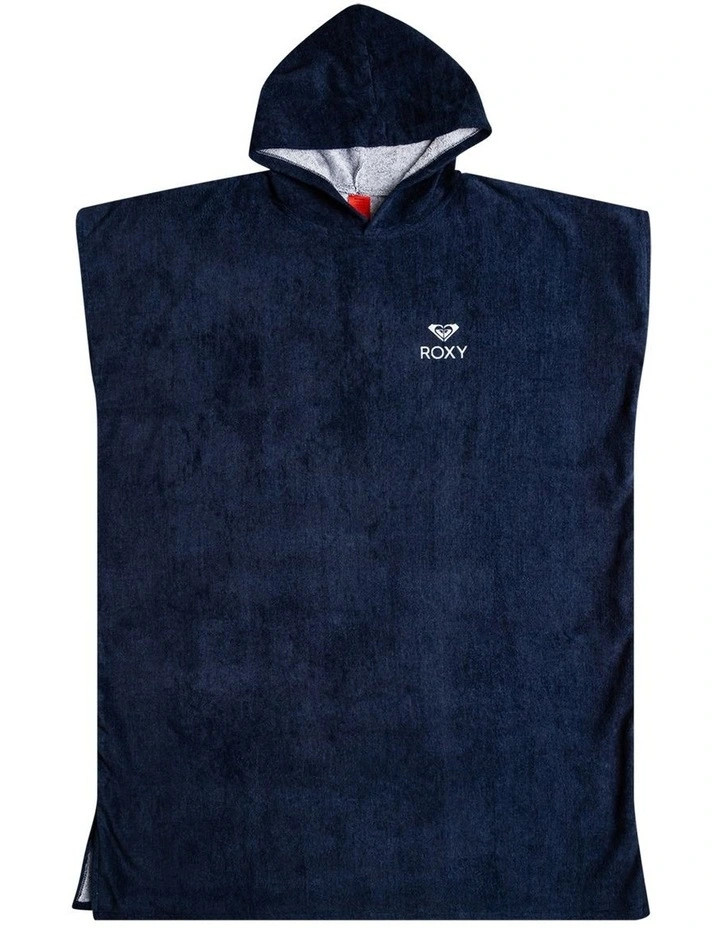 Sunny Joy Poncho Towel in Mood Indigo