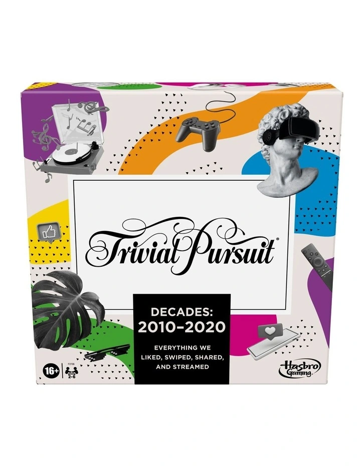 Trivial Pursuit Decades 2010 To 2020 Board Game
