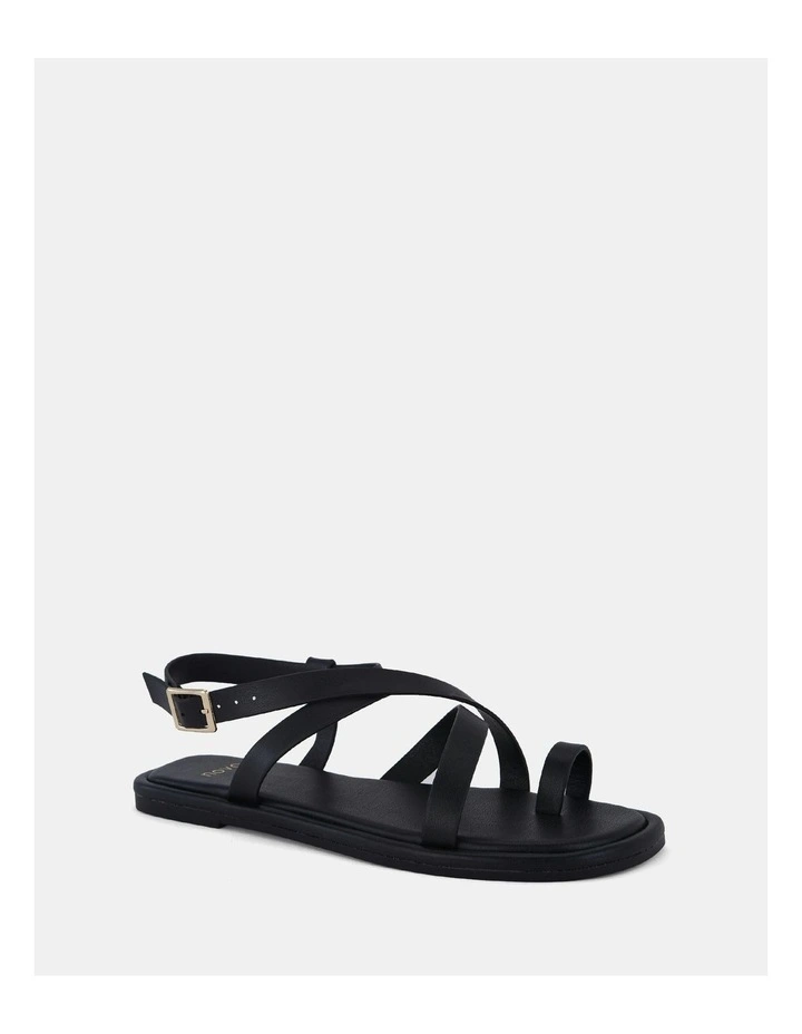 Trastevere Sandles in Black