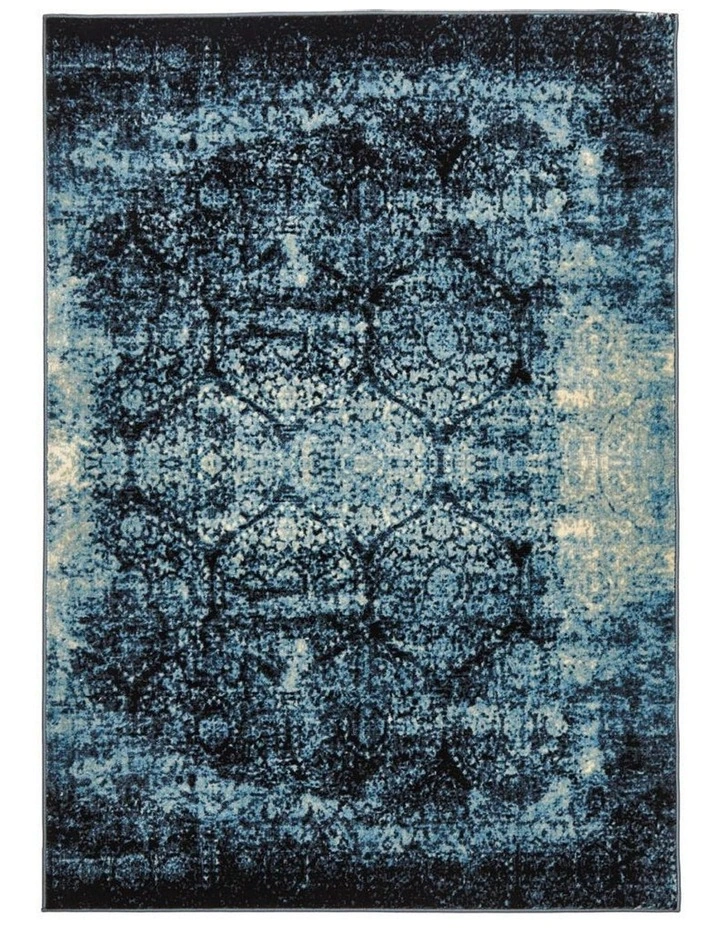 Calypso Collection Navy Rug