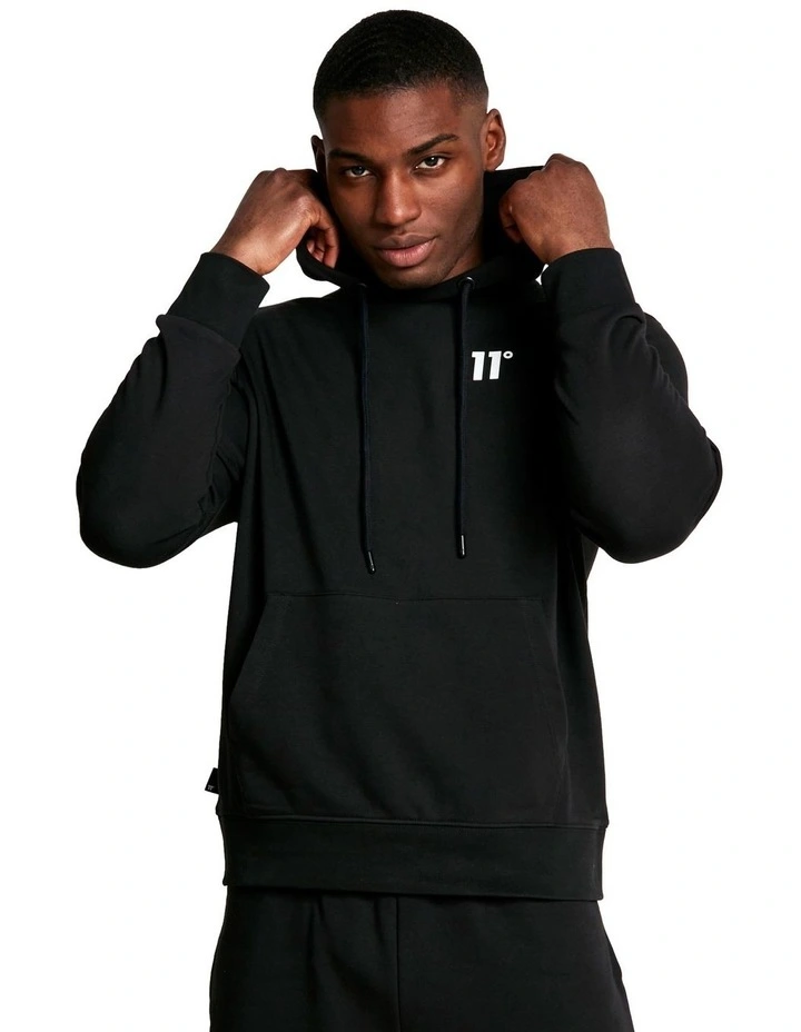 Core Pullover Hoodie in Black