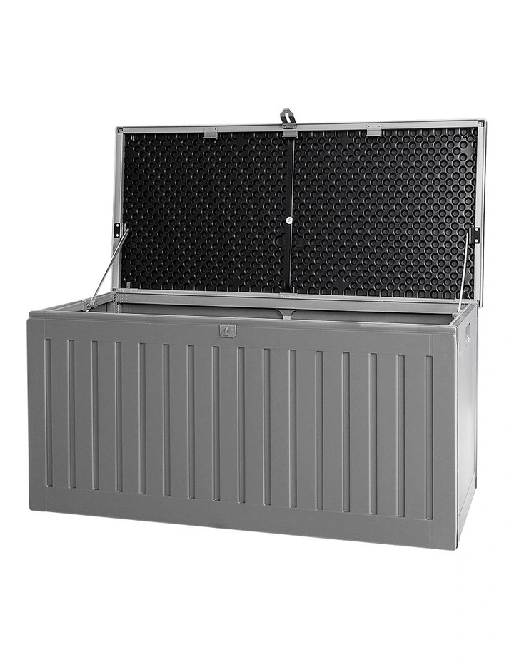 Outdoor Storage Box 270L Dark Grey