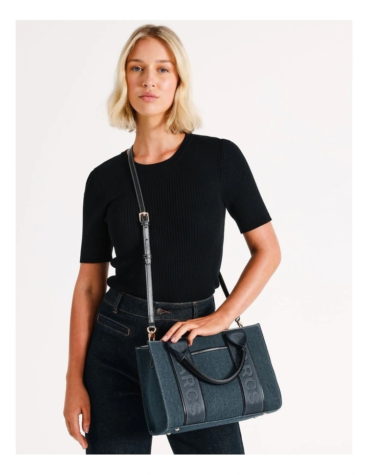 Barbados Tote Bag in Denim