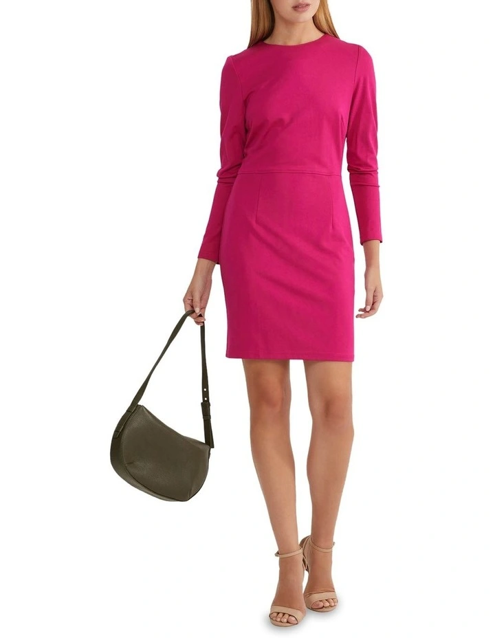 Telula Ponti Dress in Pink