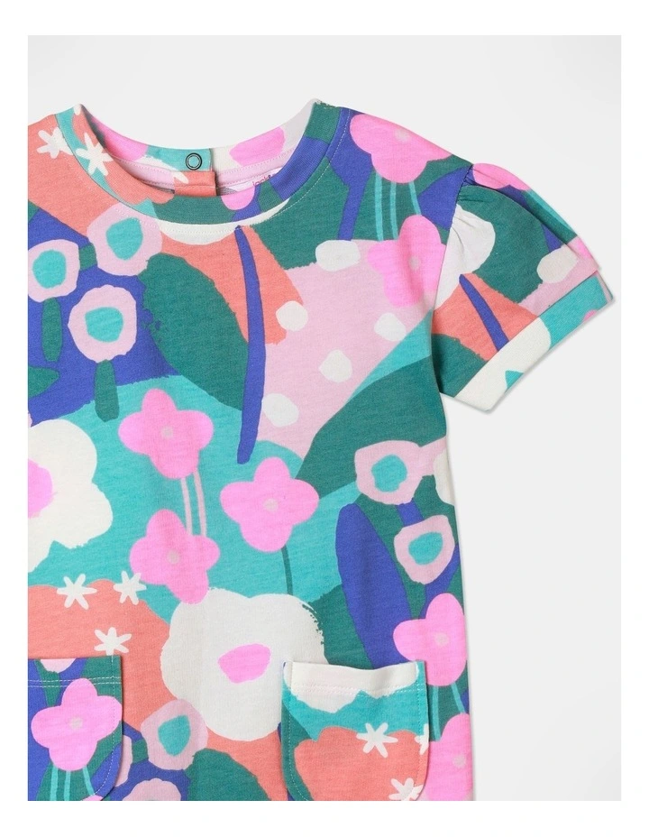 Billie Tie Waist T-shirt Dress In Assorted