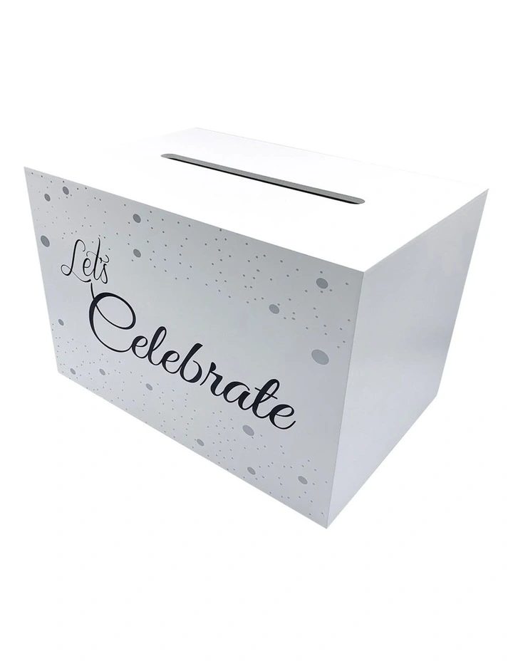 Wedding Wishing Well Box in White