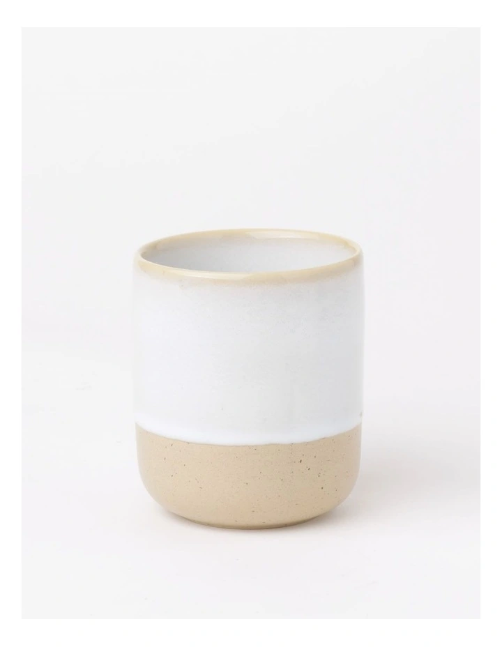 Esperance Wiped Edge Natural Latte Cup in Sand