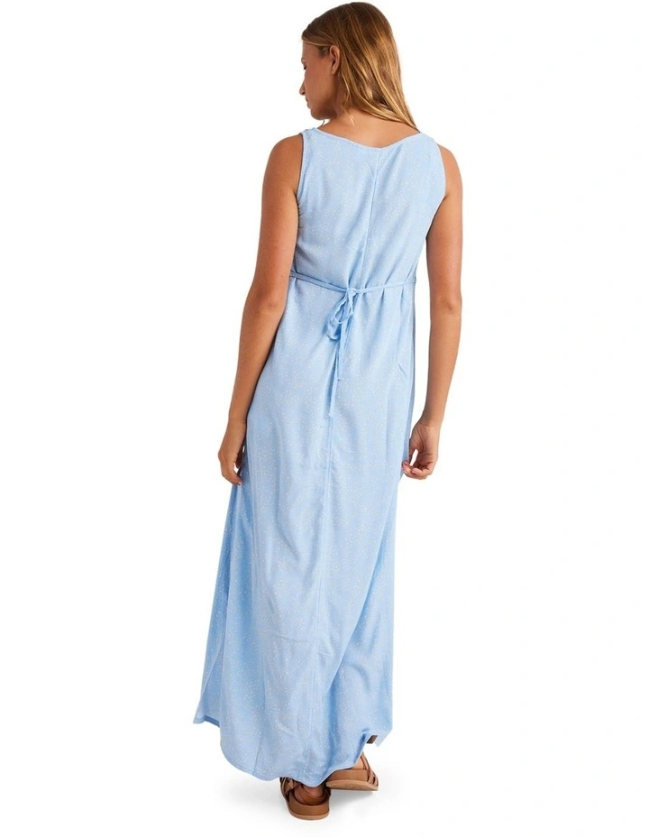 Pearl Moonlight Maxi Slip Dress in Bel Air Confetti
