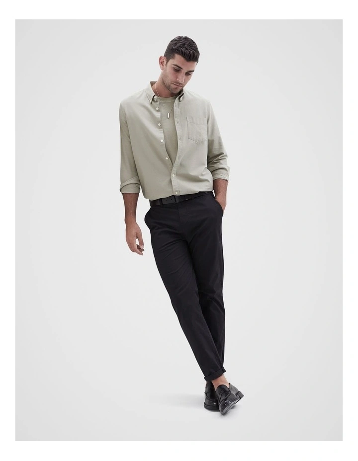 Relaxed T-shirt in Fatigue Green