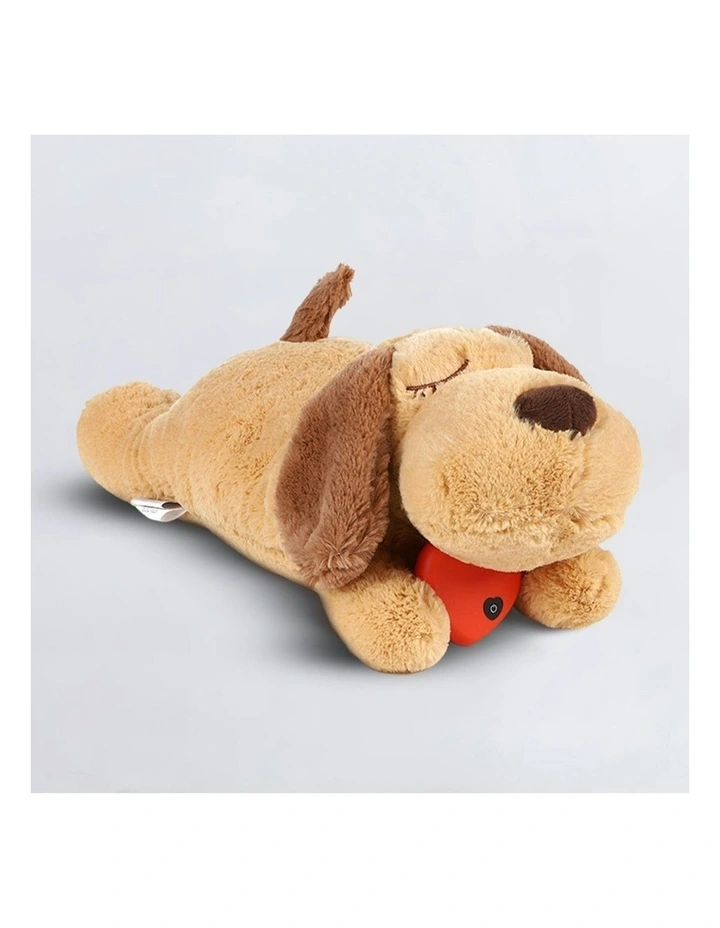 Heartbeat Soft Plush Sleeping Buddy in Yellow