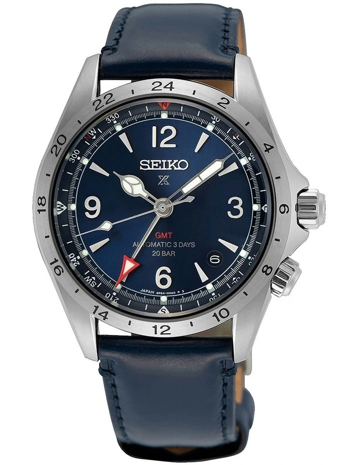 Prospex Alpinist GMT SPB377J Dial in Blue