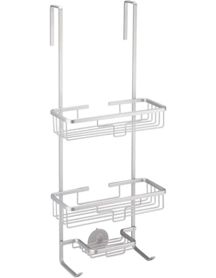 3 Tier Aluminium Shower Caddy Bath Rack in Silver