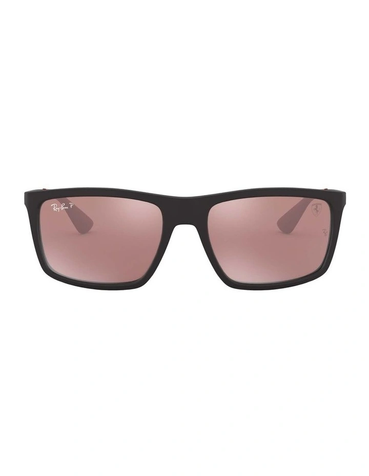 RB4228M Scuderia Ferrari Black Polarised Sunglasses