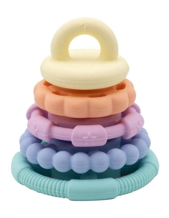Pastel Stacker Teether