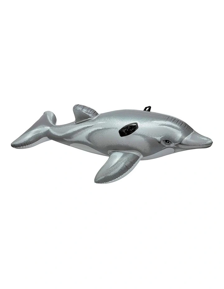 Dolphin Ride-On Inflatable Pool Float