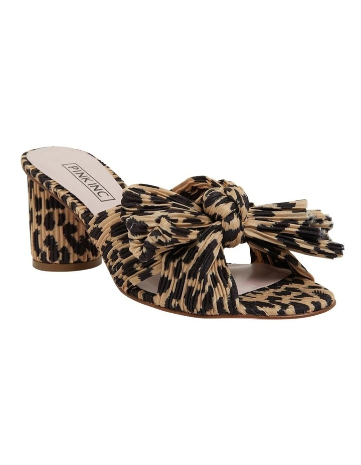 Surge Leopard Fabric Sandals